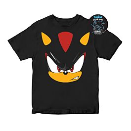 SONIC SHADOW BIG FACE T-SHIRT - KIDS
