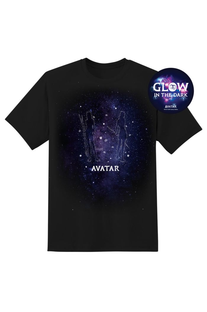 AVATAR STARRY SILHOUETTES GLOW T-SHIRT