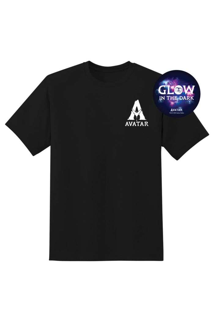 AVATAR LENOPTERYX BACK WING GLOW T-SHIRT BLACK XXS