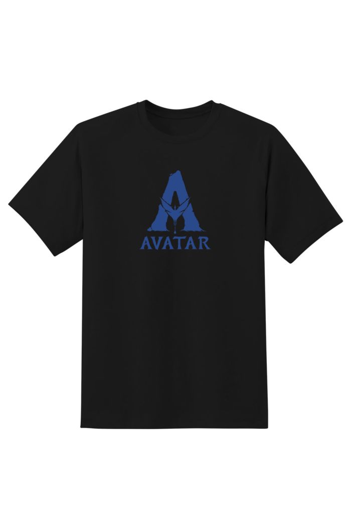 AVATAR A BLUE LOGO T-SHIRT