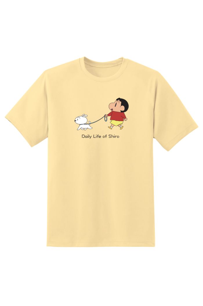 CRAYON SHINCHAN SHIRO DAILY LIFE T-SHIRT