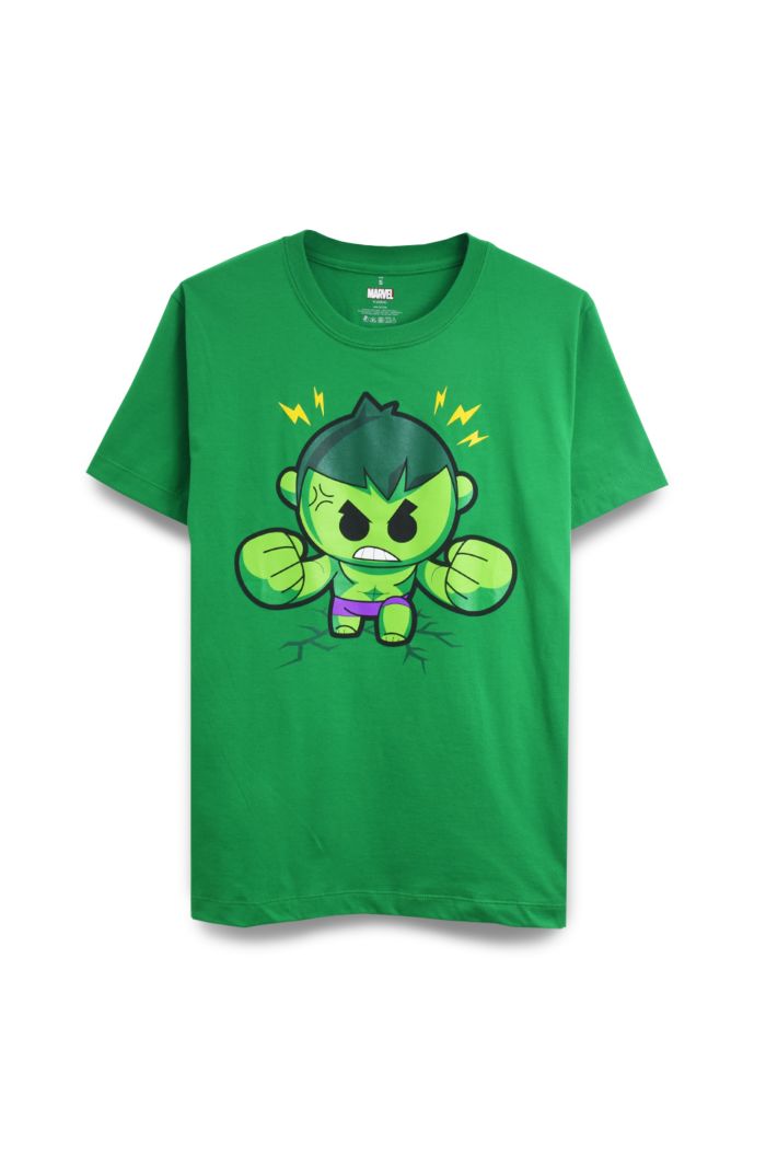 MARVEL MINI HULK T-SHIRT GREEN XS