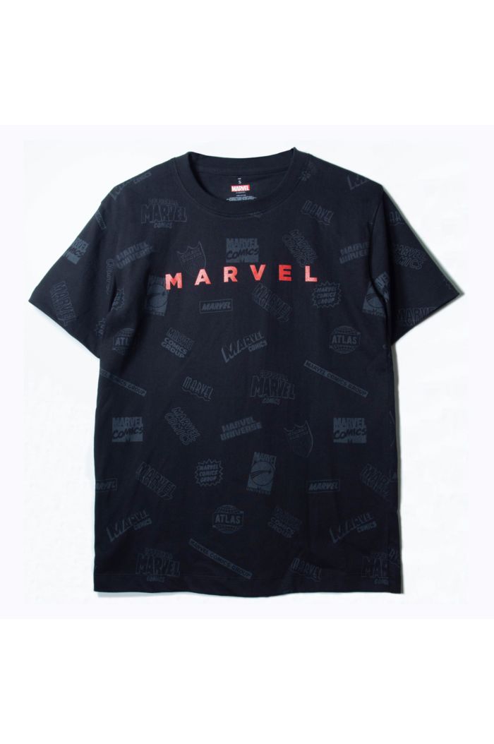 MARVEL OLD TYPOGRAPHY T-SHIRT
