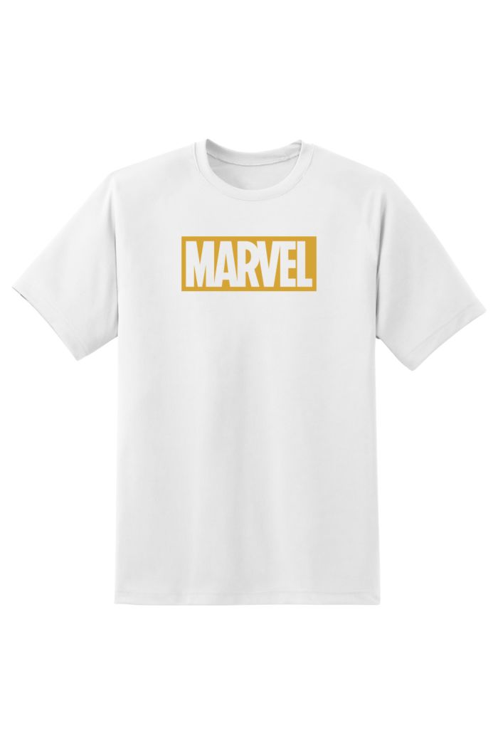 MARVEL FLEX GOLD T-SHIRT WHITE S