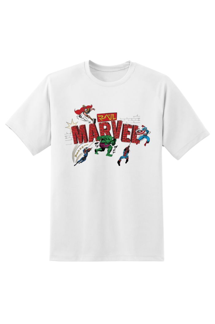 MARVEL BRICK T-SHIRT