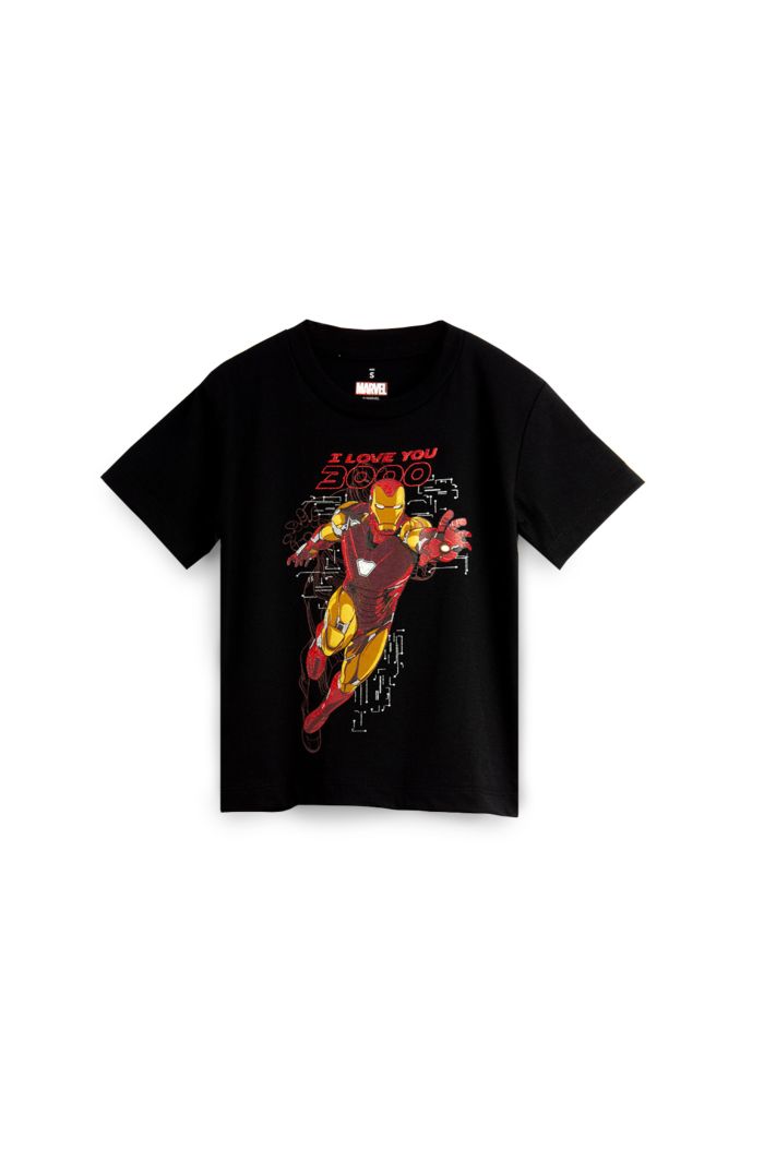 MARVEL END GAME I LOVE YOU 3000 IRON MAN GLOW T-SHIRT - KIDS