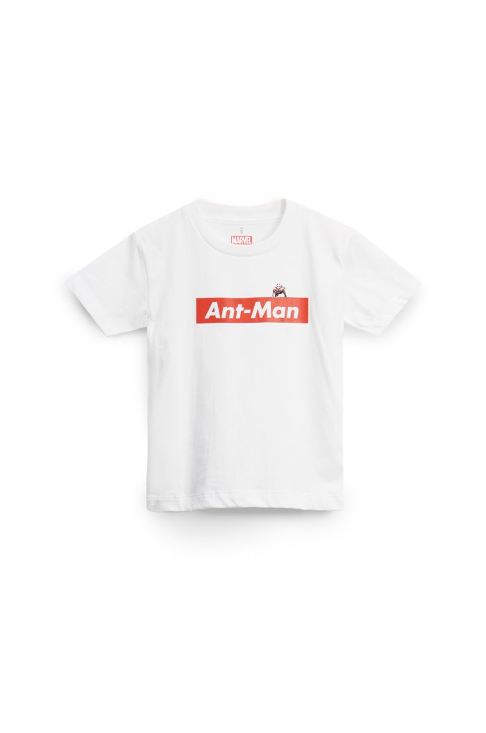 MARVEL ANT-MAN MINI T-SHIRT - KIDS WHITE S