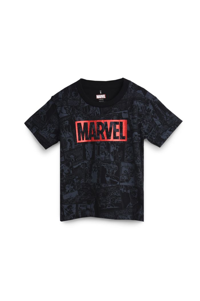 MARVEL COMIC ALLOVER T-SHIRT - KIDS