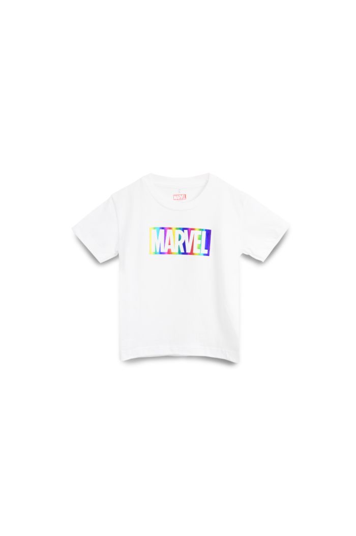 MARVEL RAINBOW FOIL T-SHIRT - KIDS