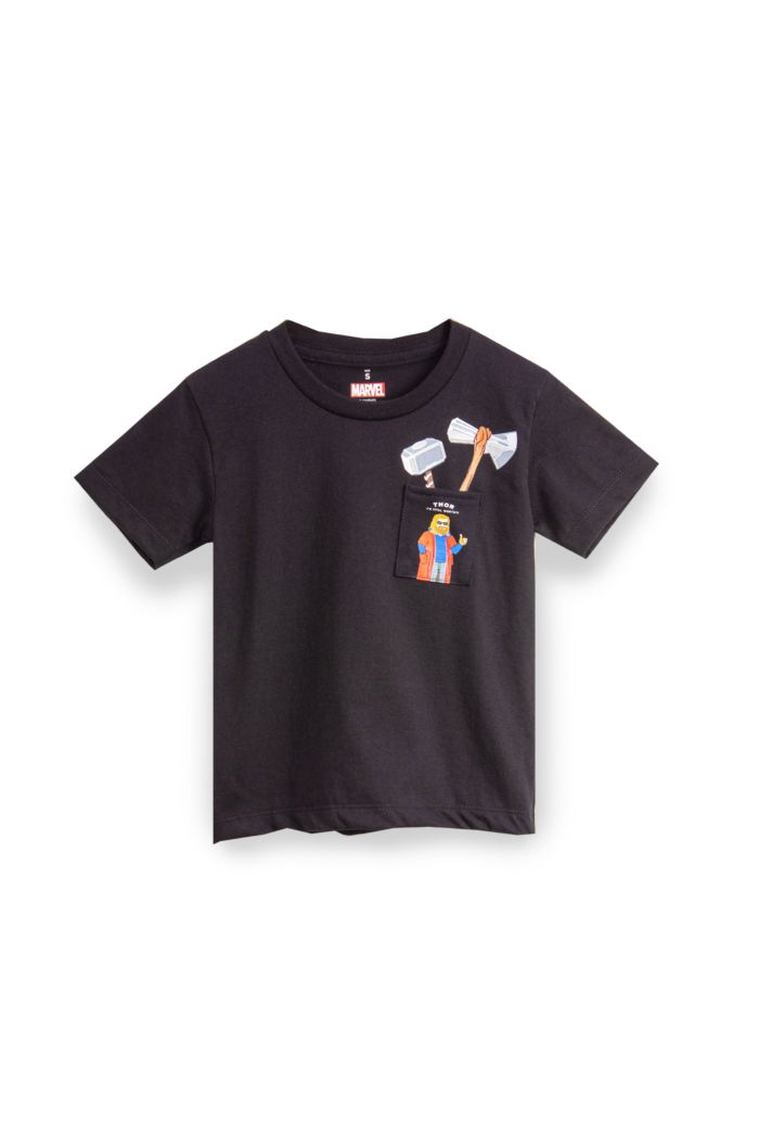 MARVEL END GAME THOR POCKET T-SHIRT - KIDS