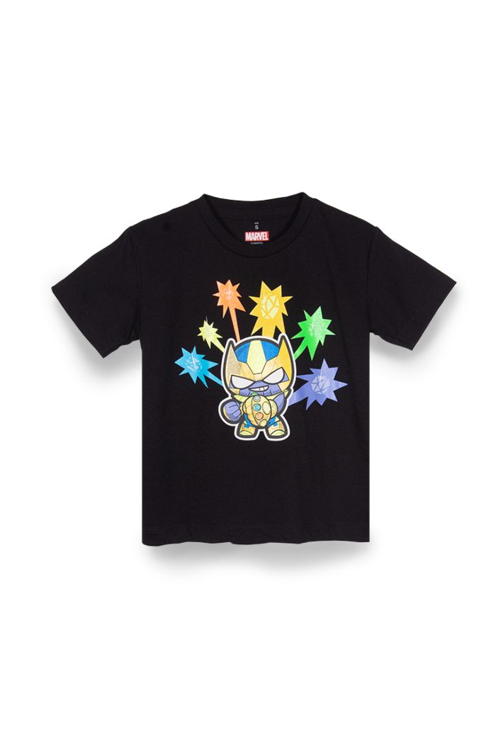 MARVEL MINI THANOS GLOW T-SHIRT - KIDS