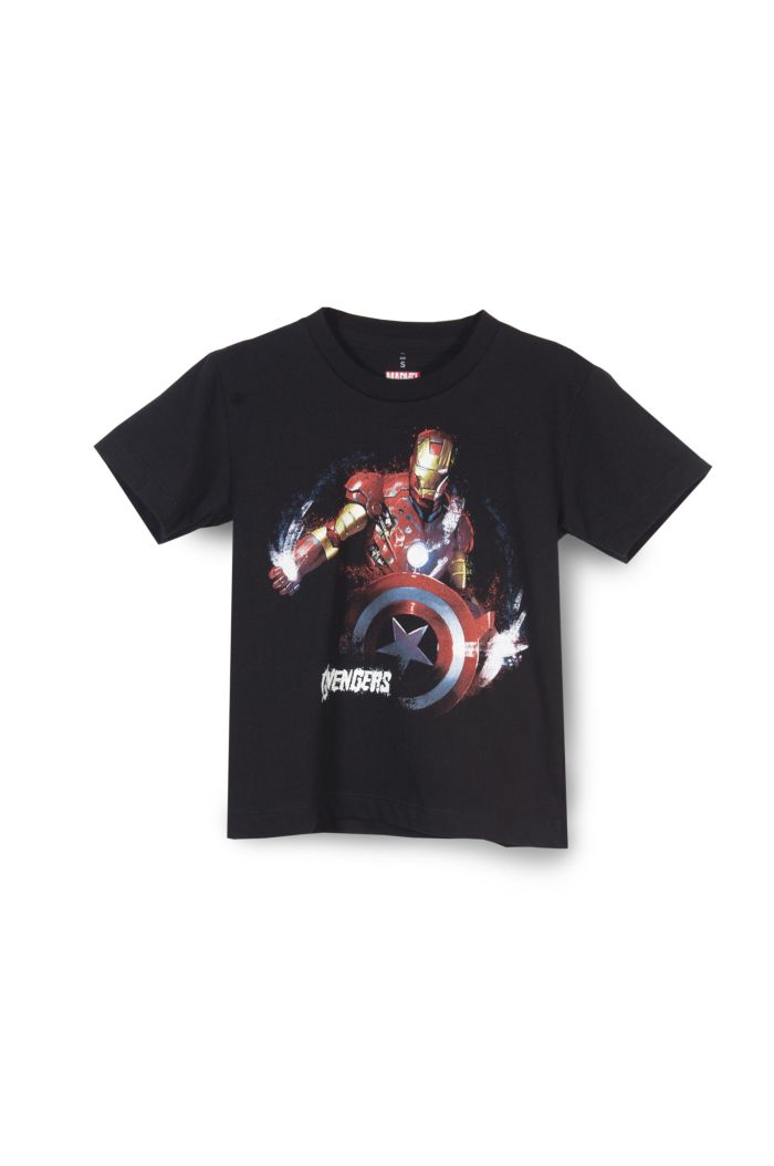 MARVEL IRON MAN CAPTAIN GLOW T-SHIRT - KIDS