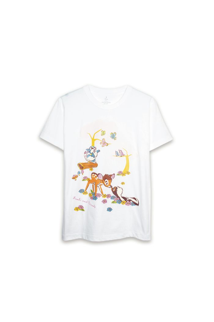 BAMBI FOREST T-SHIRT WHITE XS