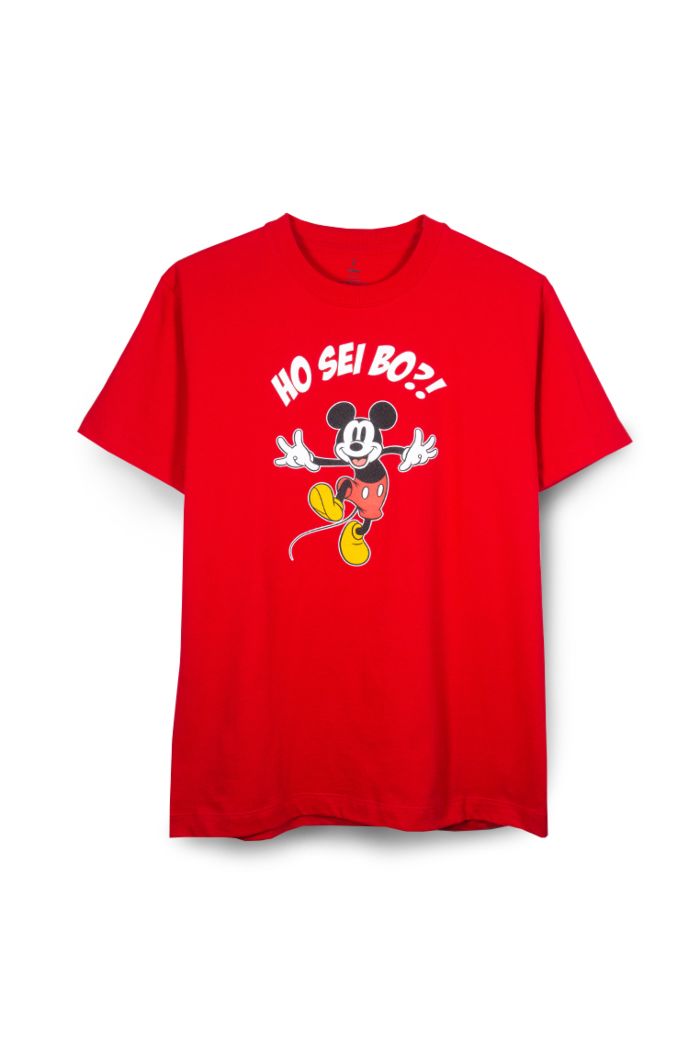 MICKEY LOVE SG MICKEY HO SEI BO T-SHIRT RED XL