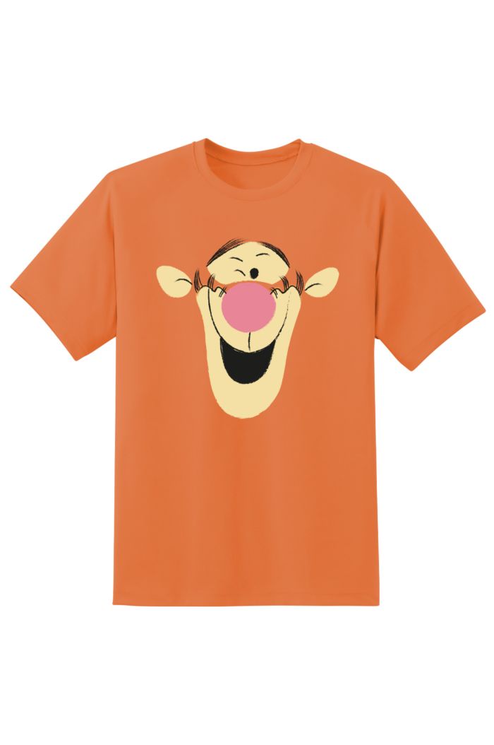 TIGGER FACE T-SHIRT ORANGE XS