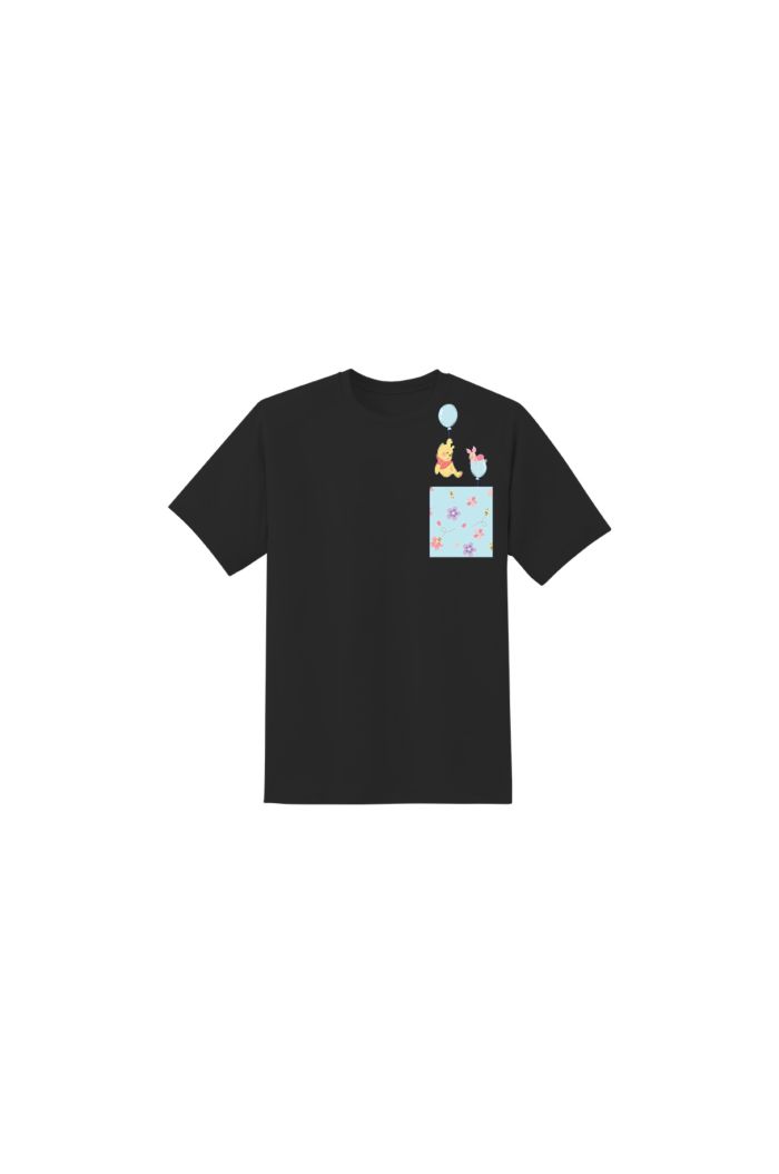 WINNIE SAKURA POCKET T-SHIRT