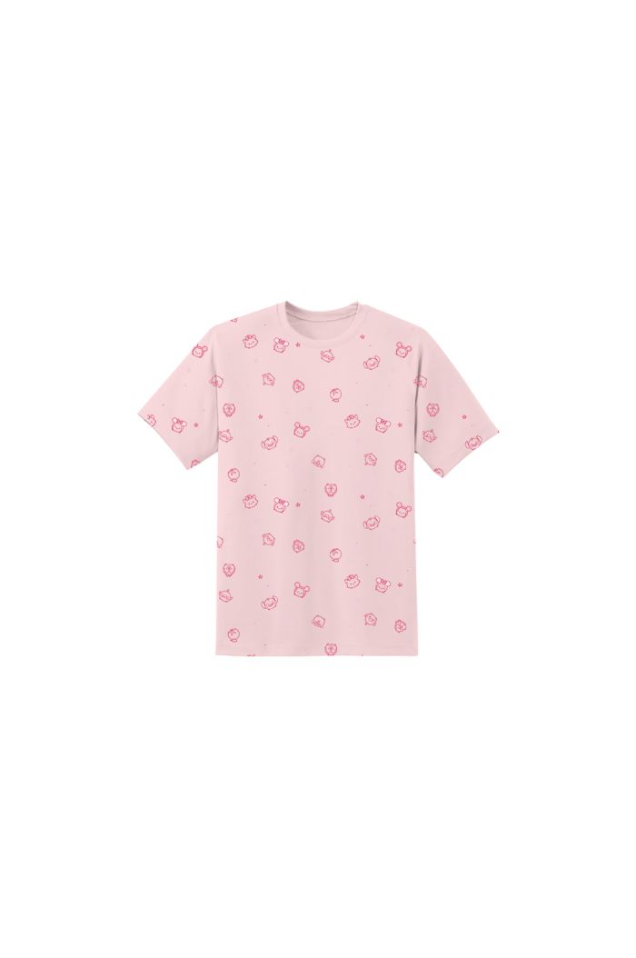 TSUM TSUM SAKURA ALLOVER T-SHIRT PASTEL PINK XS