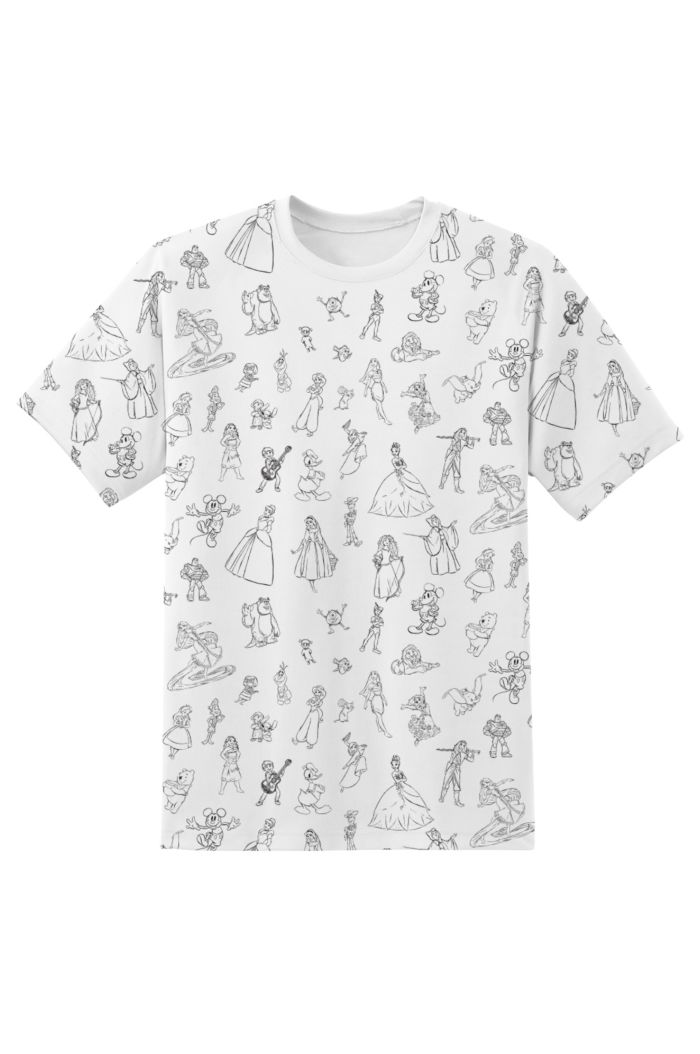 DISNEY 100 D100 T-SHIRT WHITE XS