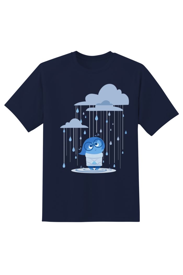 INSIDE OUT 2 SADNESS RAINING T-SHIRT