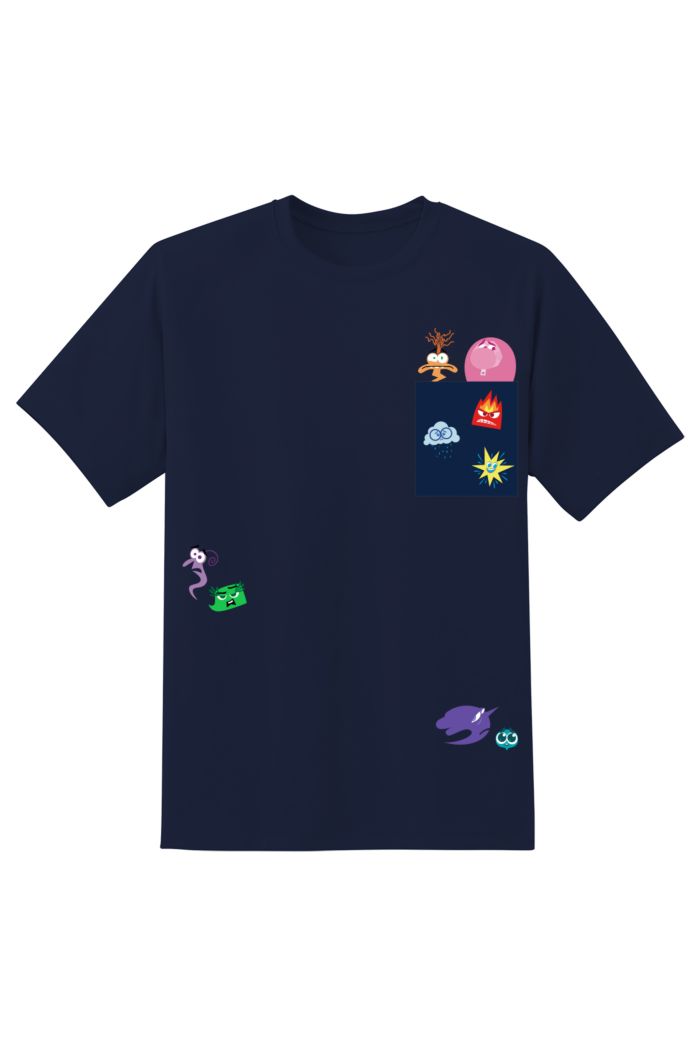 INSIDE OUT 2 INSIDE OUT POCKET T-SHIRT