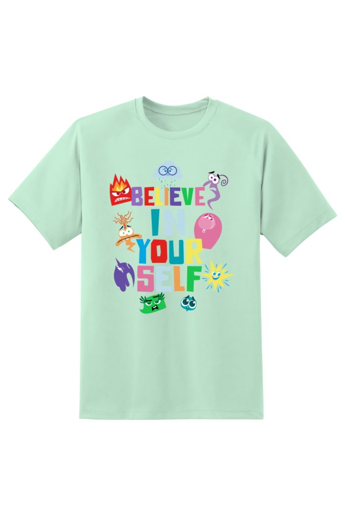INSIDE OUT 2 BELIEVE IN  YOURSELF T-SHIRT MINT XS