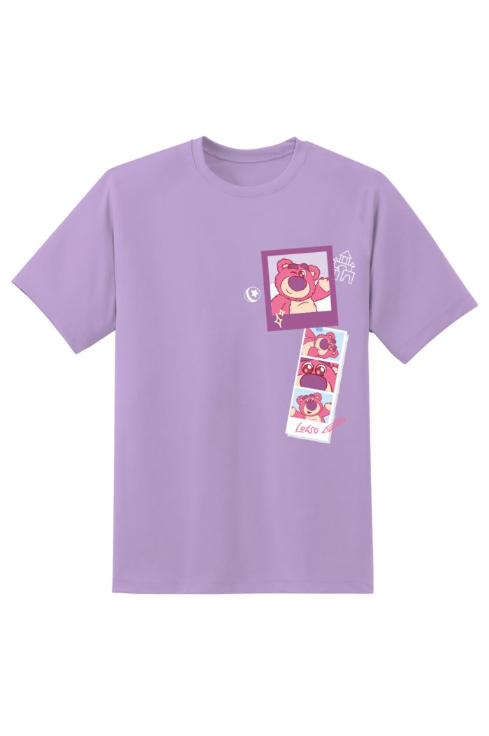TOY STORY LOTSO PHOTOS T-SHIRT LAVENDER S