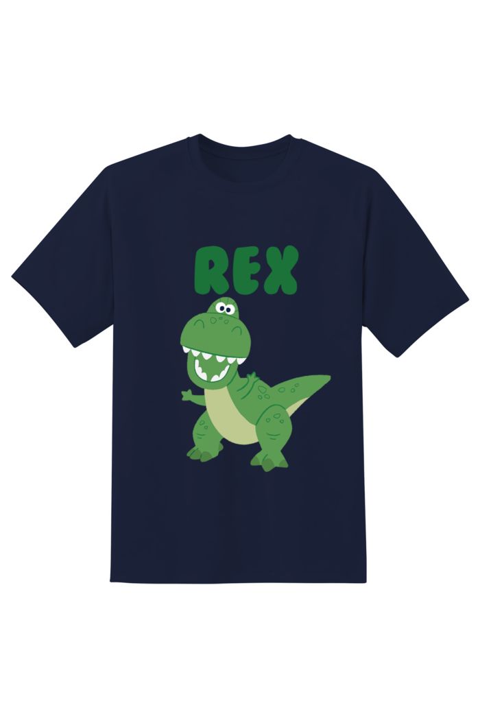 TOY STORY REX T-SHIRT NAVY M
