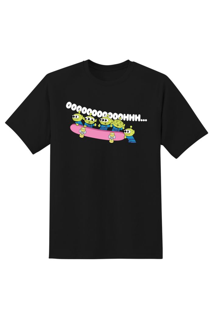 TOY STORY ALIEN SKATEBOARD T-SHIRT