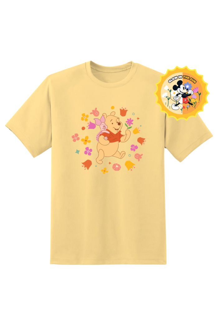 DISNEY FLORAL WINNIE T-SHIRT
