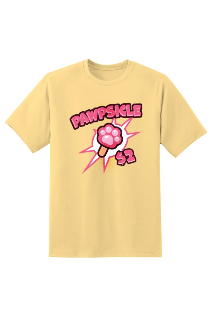 ZOOTOPIA 2 PAWPSICLE T-SHIRT LIGHT YELLOW XS