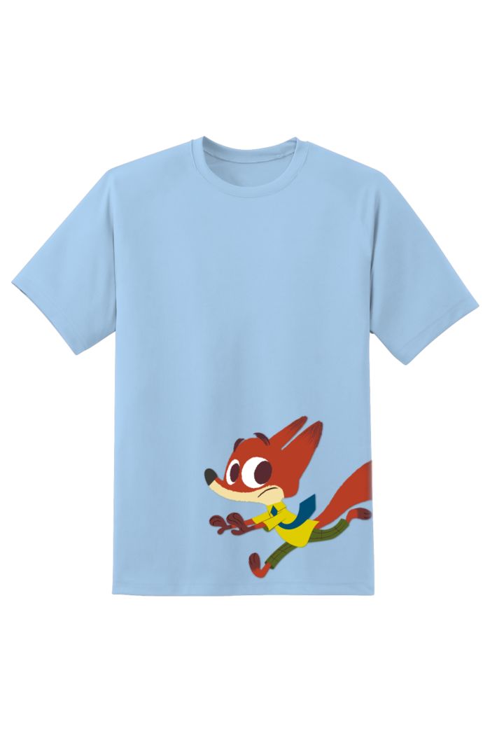 ZOOTOPIA 2 CHASE T-SHIRT LIGHT BLUE XS