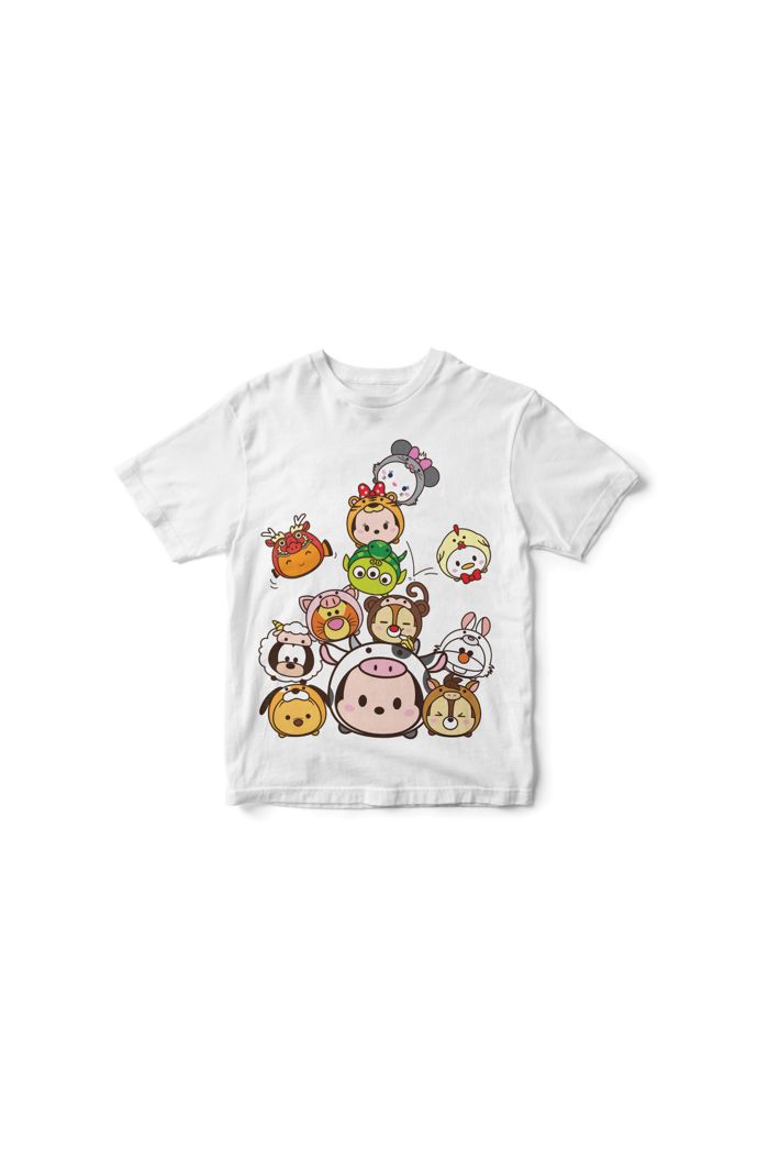 TSUM TSUM ZODIAC STACKED T-SHIRT - KIDS