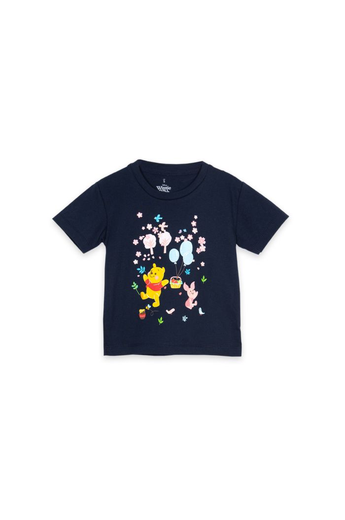 WINNIE FOREST T-SHIRT - KIDS NAVY S