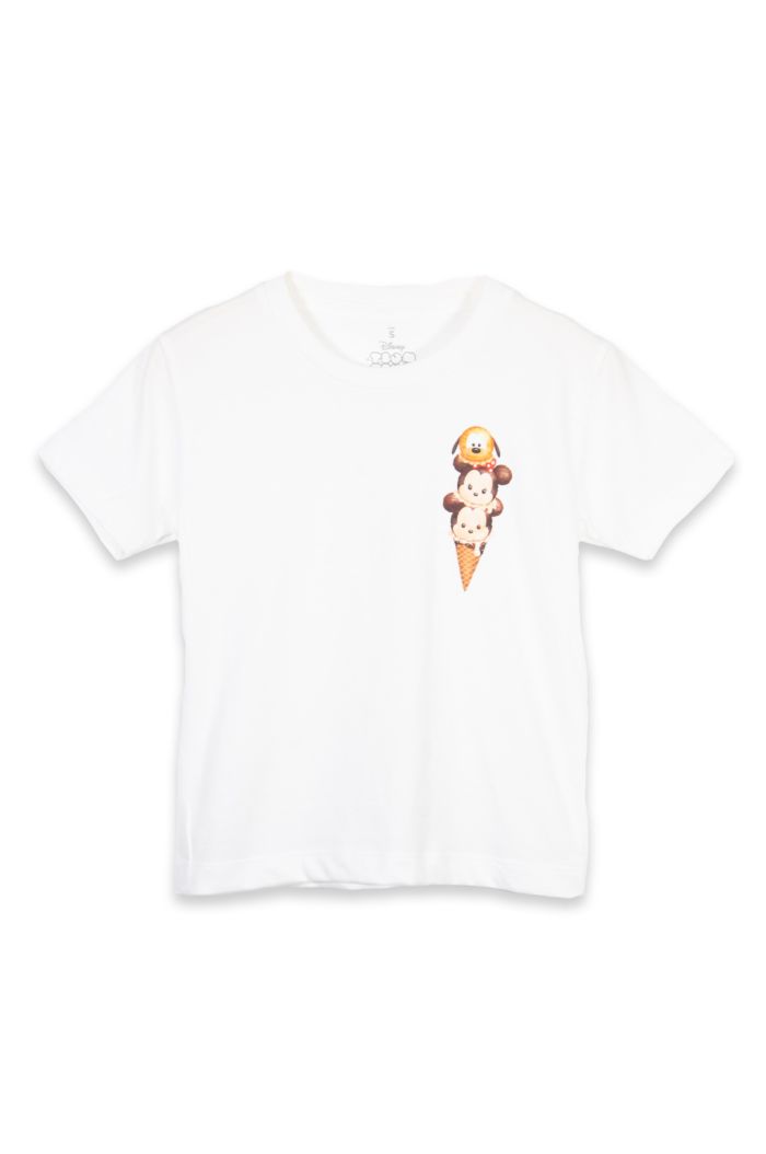 TSUM TSUM MICKEY & MINNIE CONE T-SHIRT - KIDS