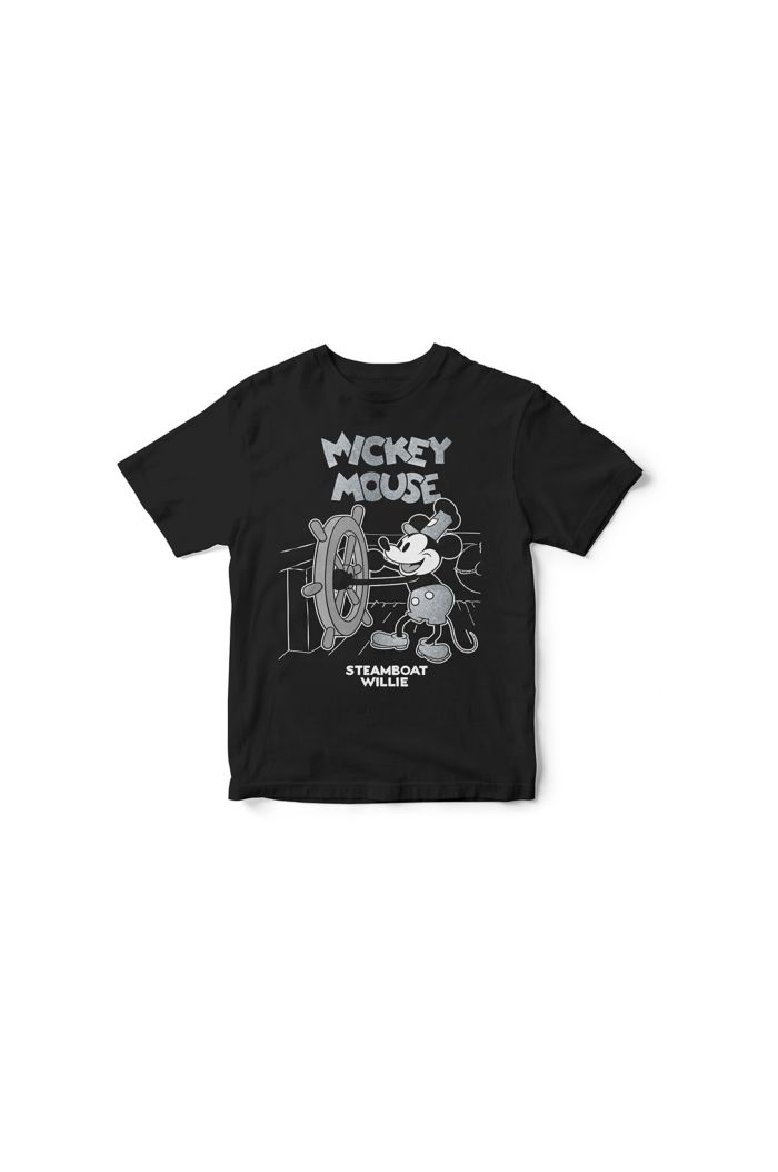 MICKEY STEAMBOAT WILLIE T-SHIRT - KIDS