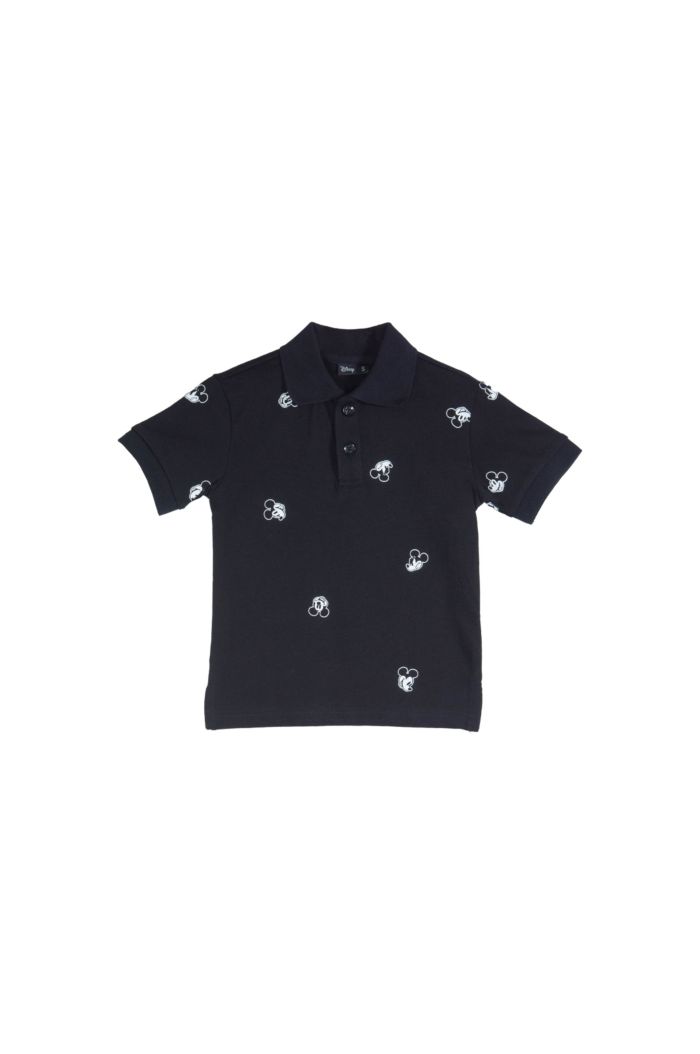 MICKEY HEAD ALLOVER POLO SHIRT - KIDS