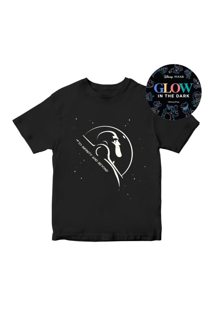 LIGHTYEAR GLOW T-SHIRT - KIDS BLACK S