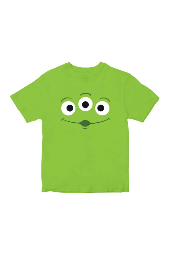 TOY STORY ALIEN FACE T-SHIRT - KIDS GREEN M