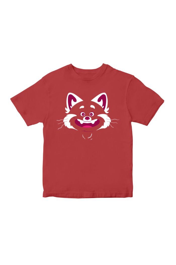 TURNING RED PANDA FACE T-SHIRT - KIDS