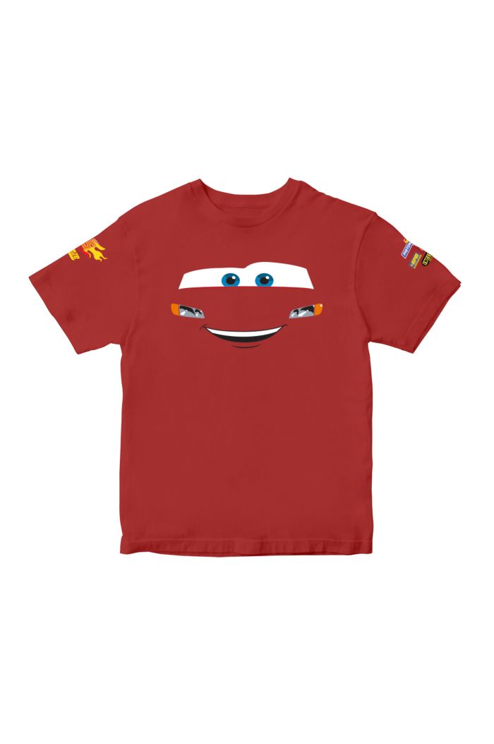 CARS LIGHTNING MCQUEEN FACE T-SHIRT - KIDS