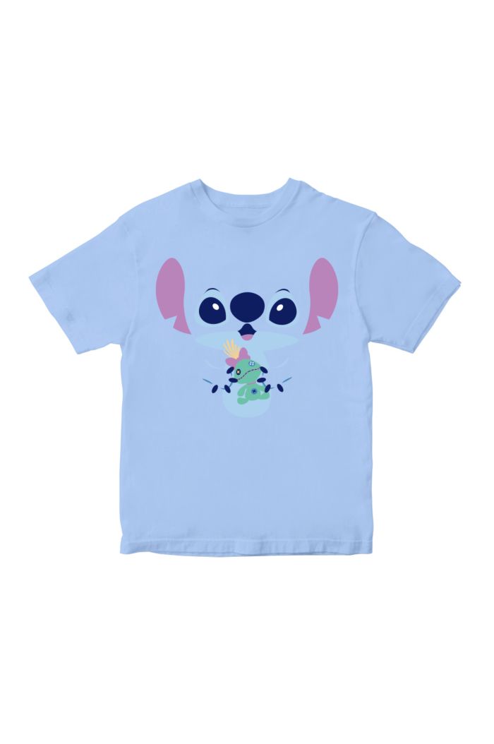 STITCH FACE T-SHIRT - KIDS
