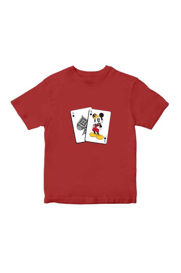 MICKEY POKER T-SHIRT - KIDS