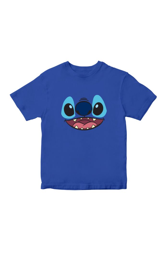 STITCH BIG FACE T-SHIRT - KIDS