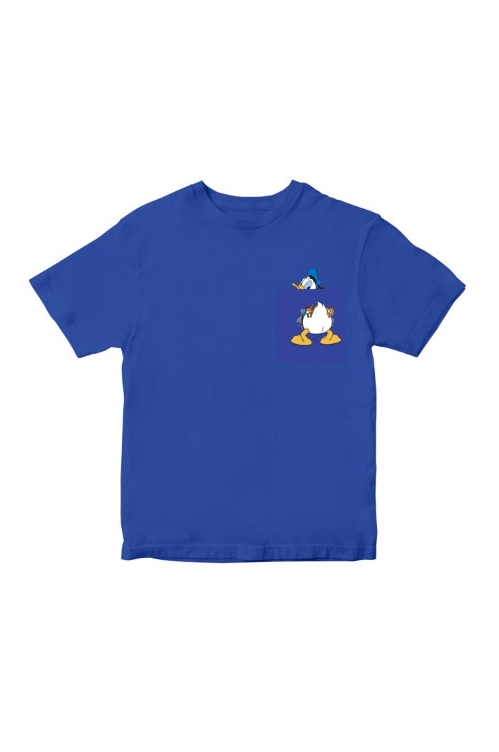 DONALD DUCK BACKSIDE T-SHIRT - KIDS BLUE S