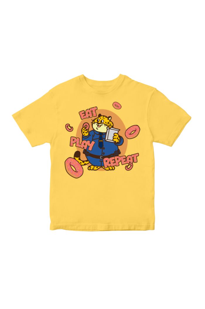 ZOOTOPIA 2 EAT, PLAY, REPEAT T-SHIRT - KIDS