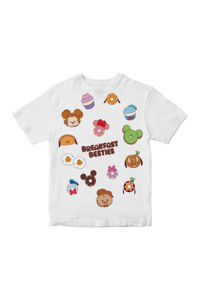 DISNEY FULL SET T-SHIRT - KIDS WHITE S