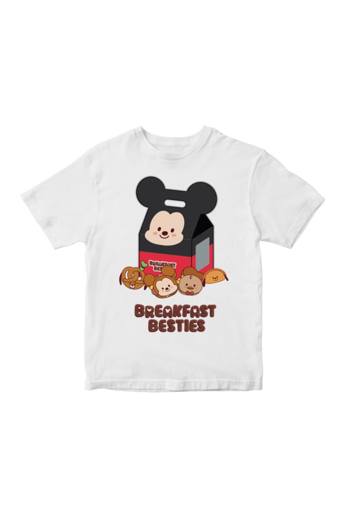 DISNEY BOX T-SHIRT - KIDS WHITE XL