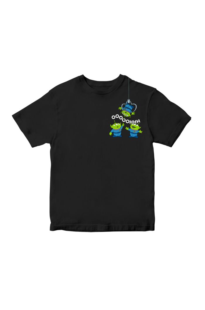 TOY STORY 5 ALIEN STARS T-SHIRT - KIDS BLACK M