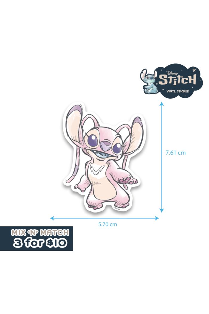 STITCH ANGEL STICKER