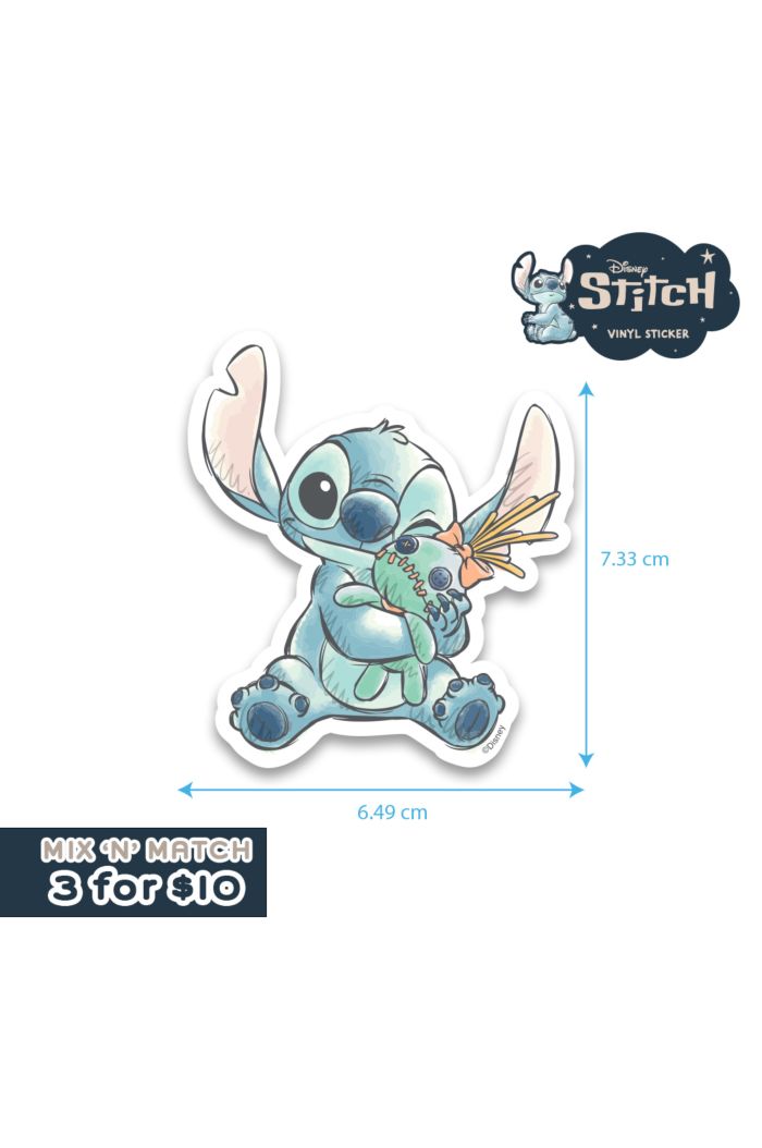 STITCH WITH SCRUMP STICKER